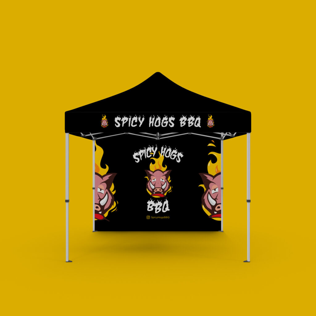 Spicy Hogs | Tent & Backdrop