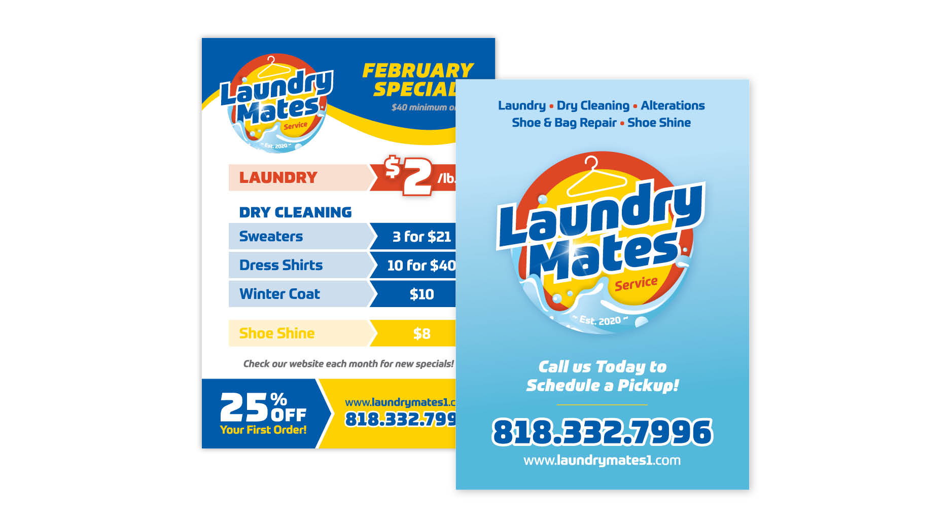 Laundry Mates Postcard