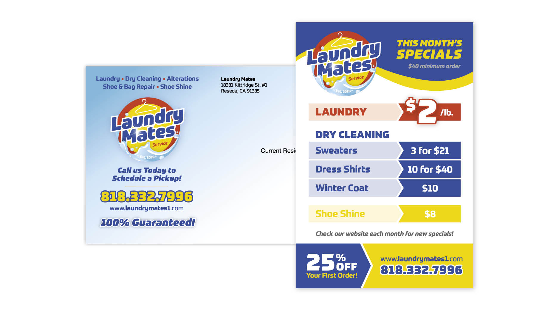 Laundry Mates | Postcard (Mail)