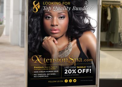 Xtension Spa Sign