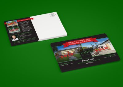 Green Mile Properties Postcard
