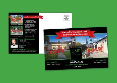 Green Mile Properties Postcard