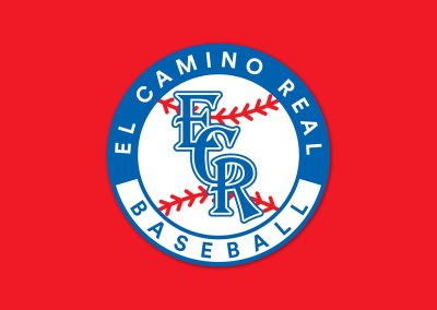 El Camino Real Baseball Sticker
