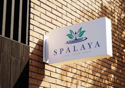 Spalaya Logo Mockup