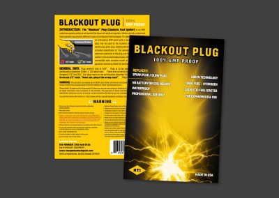 NTI Blackout Plug Packaging