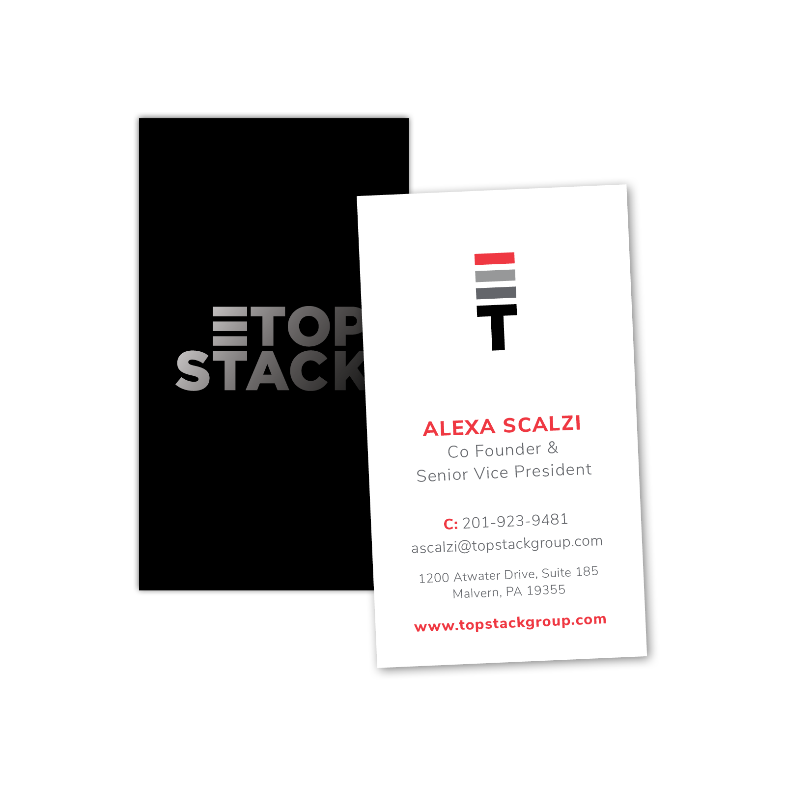 Top Stack Business Card