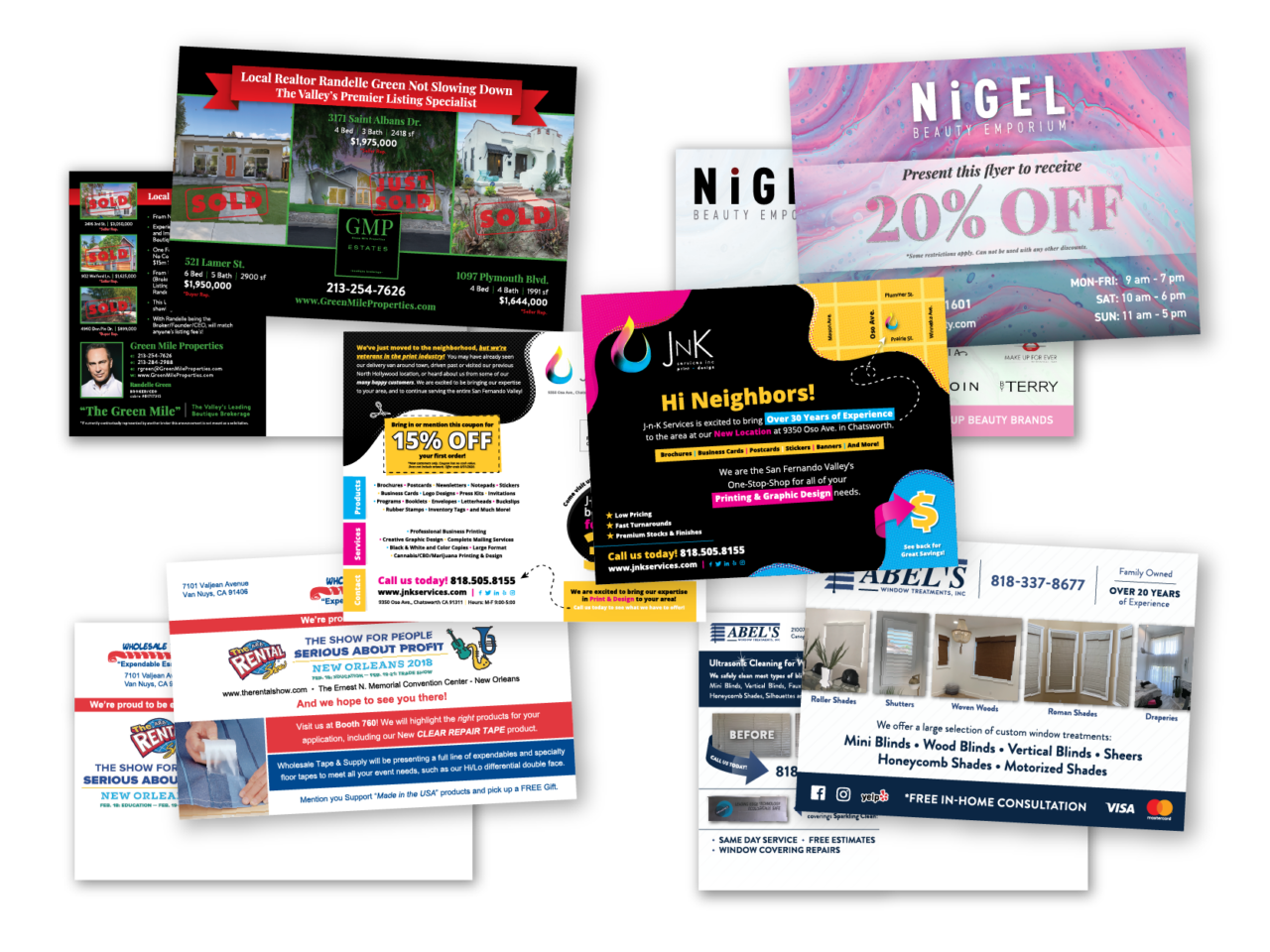 San Fernando Postcards JNK Services